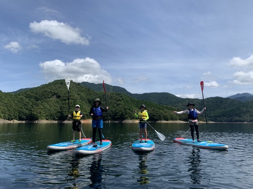 早明浦湖 湖上立槳/SUP體驗