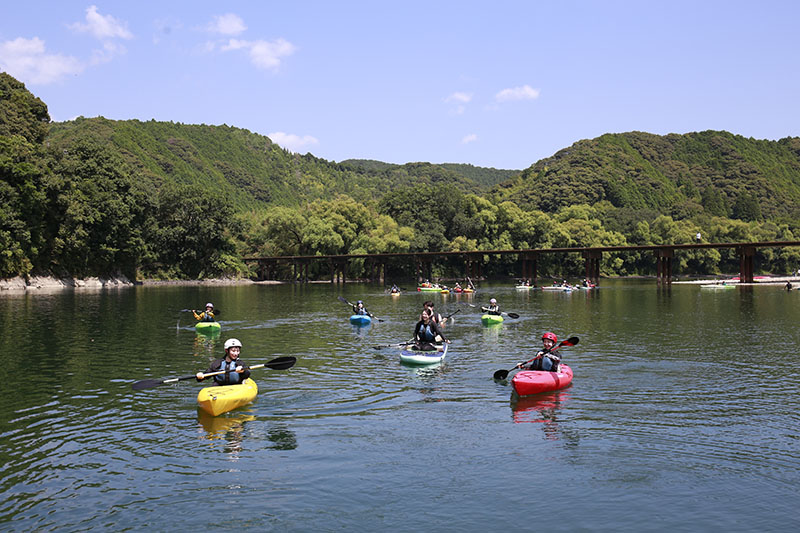 四萬十川溪谷雙人獨木舟體驗